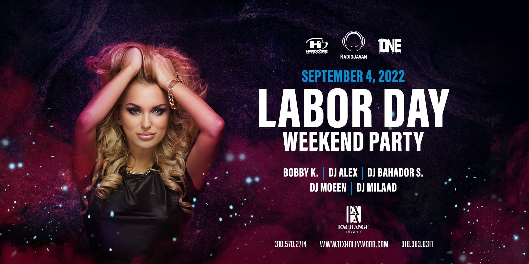 Labor Day Weekend Party Exchange LA Downtown Los Angeles