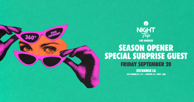 Night Trip Season Opener Flyer