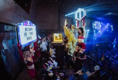 Bottle Service Halloween Photo at Exchange LA for Afrojack