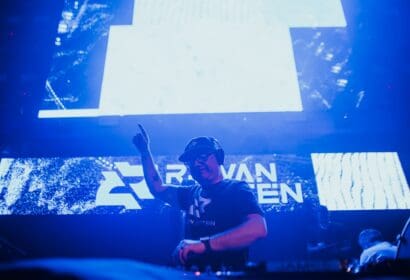 Orjan Nilsen at the Dreamstate Recovery Party