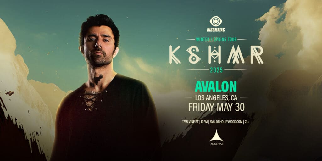 KSHMR at Avalon Hollywood in Hollywood Nightclub Event Flyer May 30