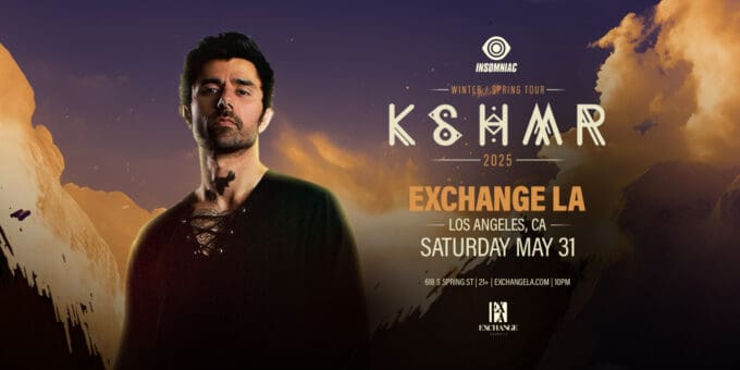 KSHMR at Exchange LA in DTLA Nightclub Event Flyer May 31