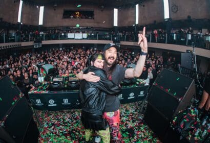 Steve Aoki at Exchange LA Nightclub