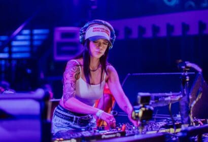 ELLA Support Photo for Vibraza Records at Exchange LA Nightclub in DTLA