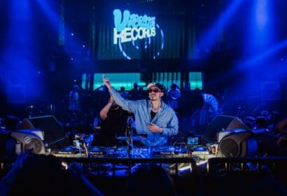 Juos Support Photo for Vibraza Records at Exchange LA Nightclub in DTLA