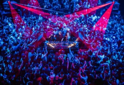 Bolo Production Photo for Vibraza Records at Exchange LA Nightclub in DTLA