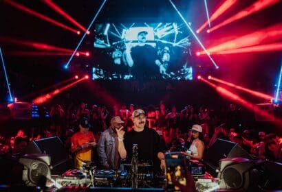 Bolo Production Photo for Vibraza Records at Exchange LA Nightclub in DTLA