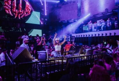 ELLA Support Photo for Vibraza Records at Exchange LA Nightclub in DTLA