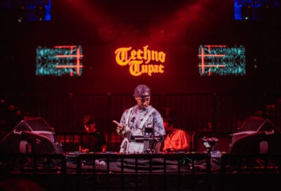 Techno Tupac Support Photo for CID at Exchange LA Nightclub in DTLA