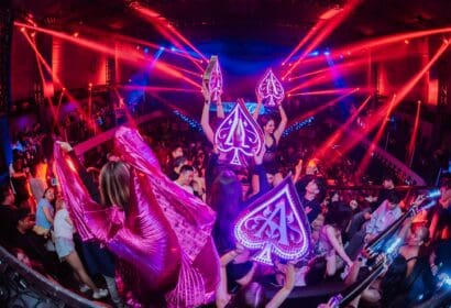 Bottle Service Photo for Tiesto at Exchange LA Nightclub in DTLA