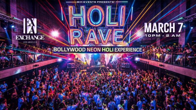Holi Rave Bollywood Neon Party